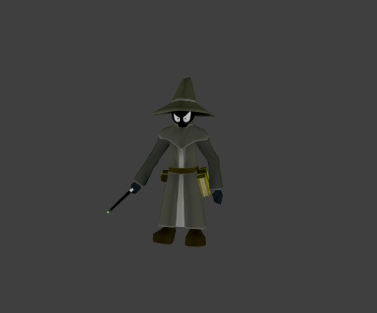 Low poly cartoon game character preview image 1